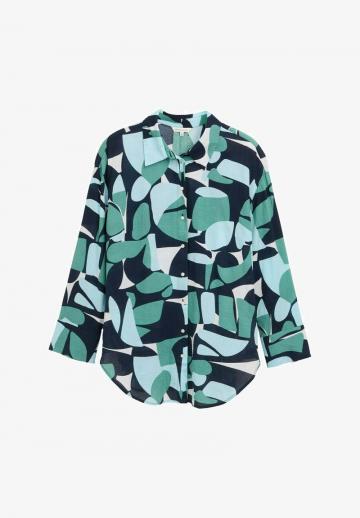 Длинная блузка