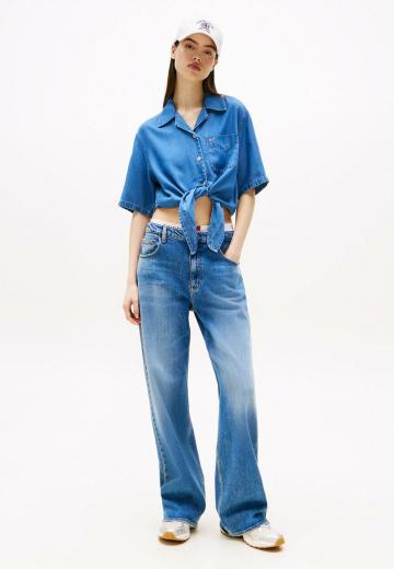 Джинсовая блузка