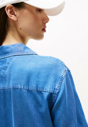 Джинсовая блузка