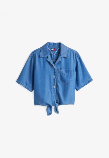 Джинсовая блузка