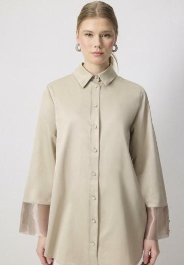 Длинная блузка