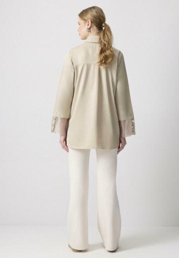 Длинная блузка