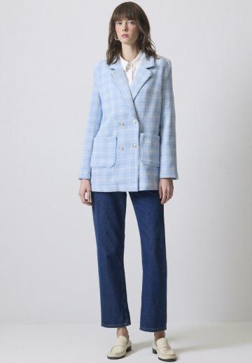 Длинный блейзер
