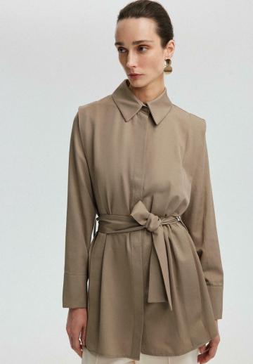 Длинная блузка