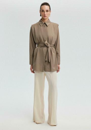 Длинная блузка