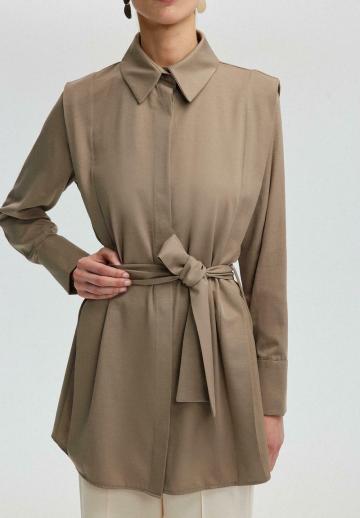 Длинная блузка