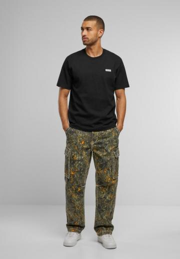 Брюки с накладными карманами