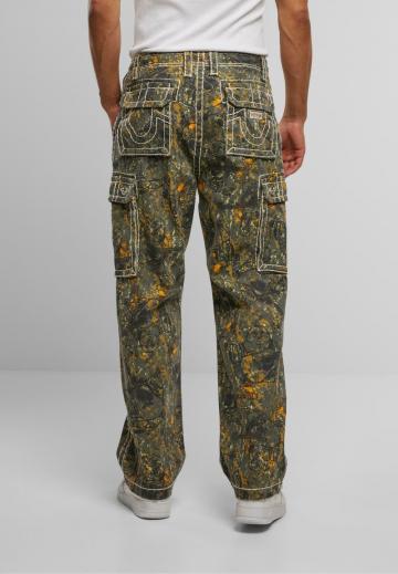 Брюки с накладными карманами