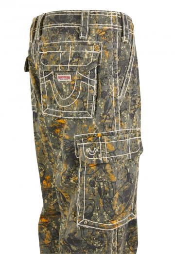 Брюки с накладными карманами