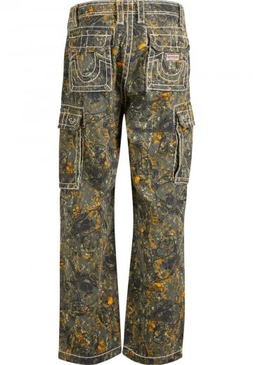 Брюки с накладными карманами