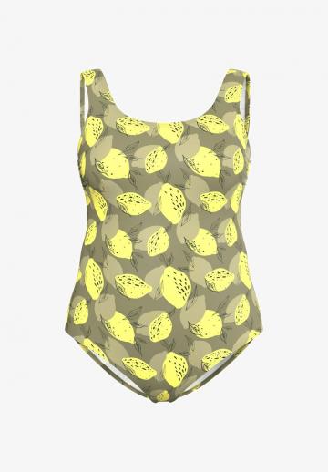 Слитный купальник