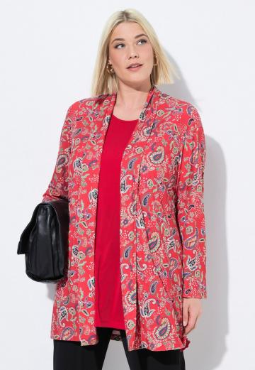 Длинный жилет