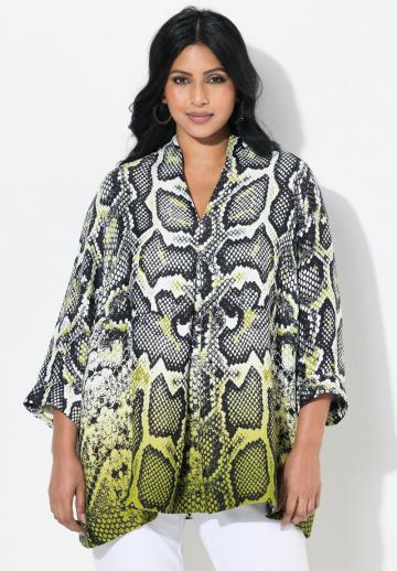 Длинная блузка