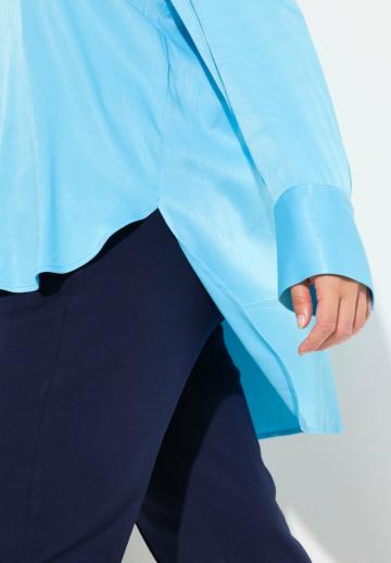 Атласная блузка