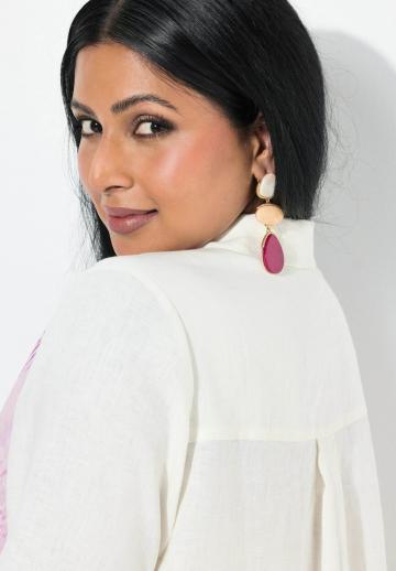 Длинная блузка