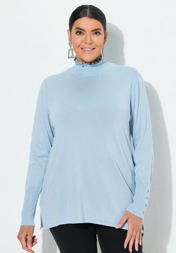 Длинный пуловер