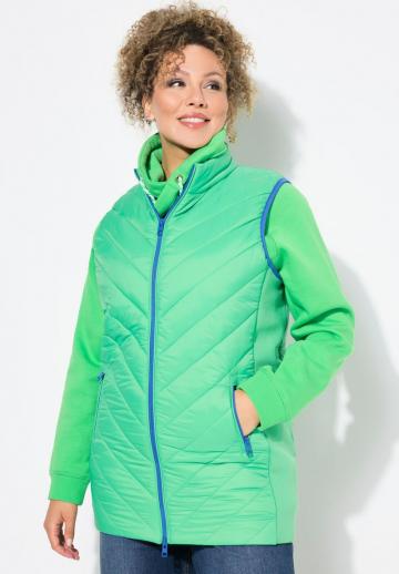 Длинный жилет