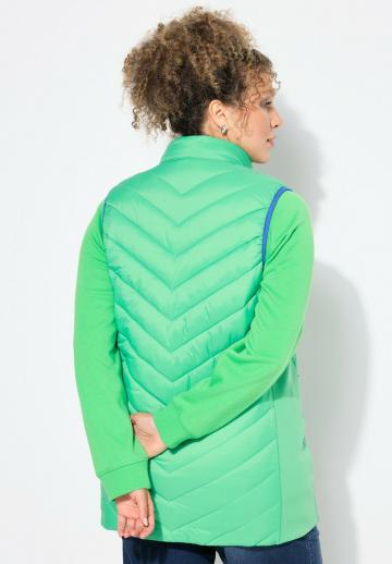 Длинный жилет