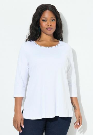 Майка с рукавом три четверти