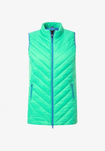 Длинный жилет