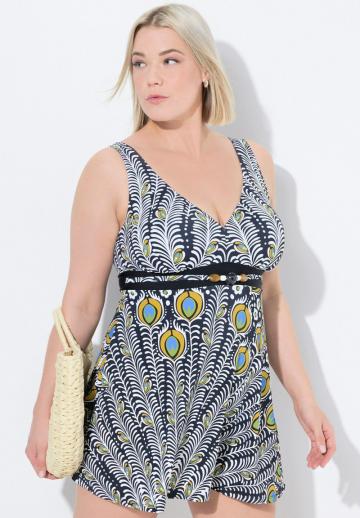 Слитный купальник