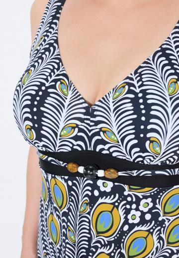 Слитный купальник