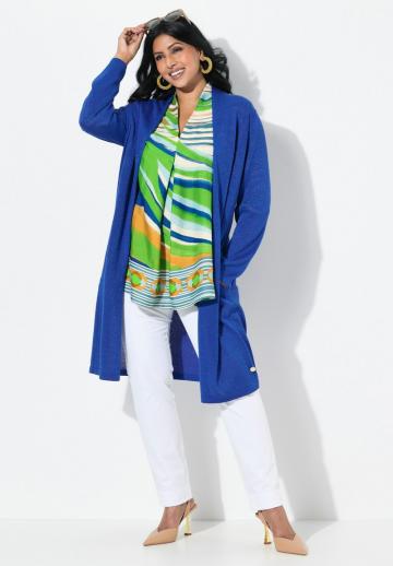 Длинный кардиган