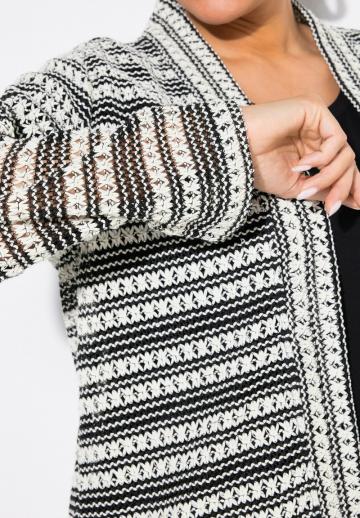 Длинный жилет