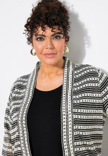 Длинный жилет