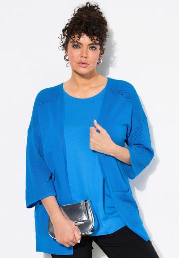 Длинный жилет