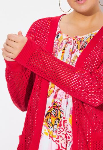 Длинный кардиган