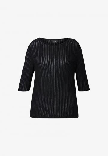 Пуловер с рукавом три четверти