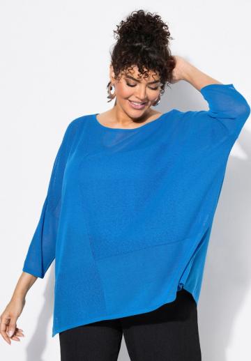 Пуловер с рукавом три четверти