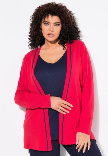 Длинный жилет