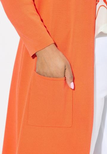 Длинный кардиган