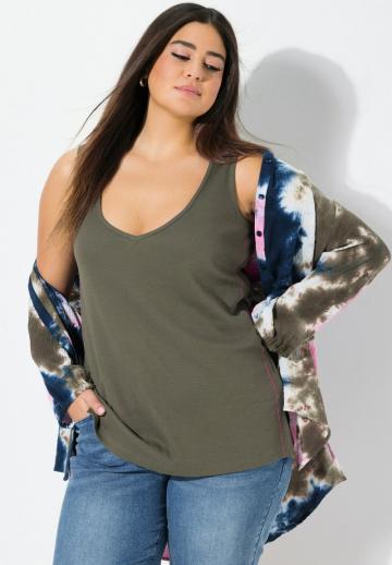 Длинный топ