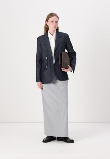 Блейзер с накладными карманами