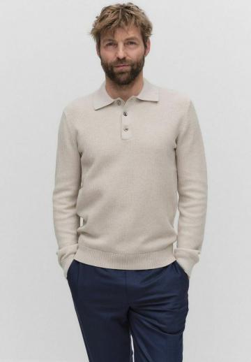 Поло с длинным рукавом