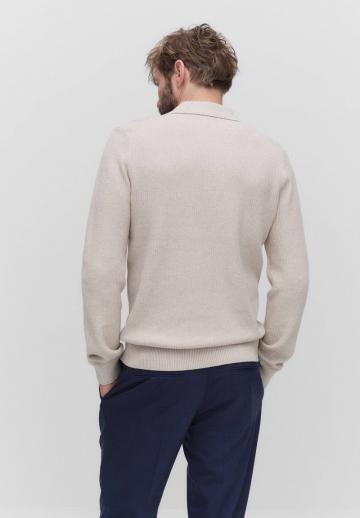 Поло с длинным рукавом