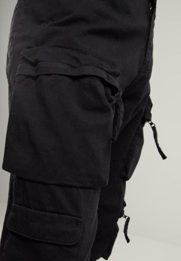 Брюки с накладными карманами