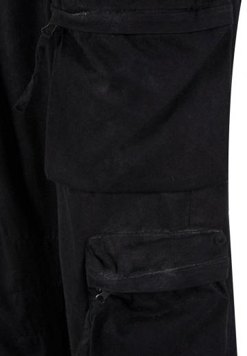 Брюки с накладными карманами