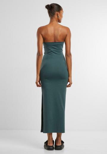 Платье без бретелек