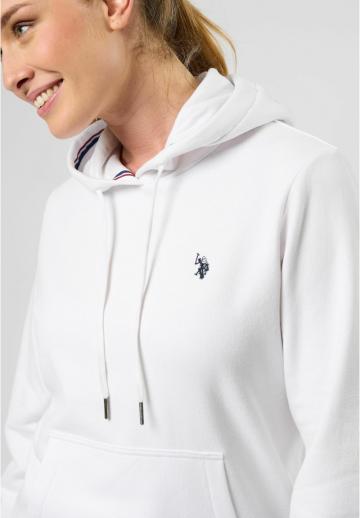 Пуловер с капюшоном