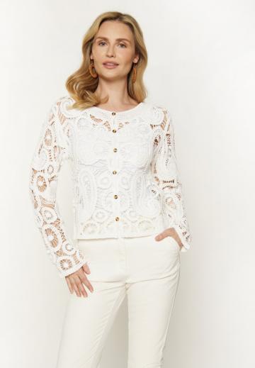 Вязаная кофта