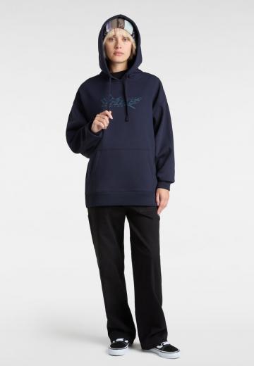 Пуловер с капюшоном