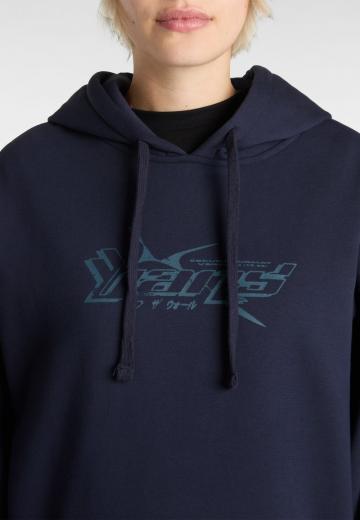 Пуловер с капюшоном