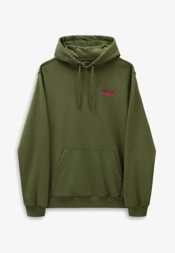 Пуловер с капюшоном