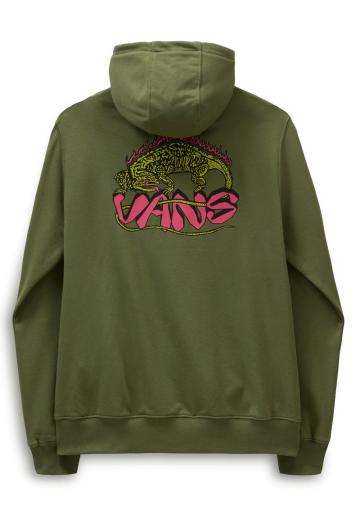 Пуловер с капюшоном