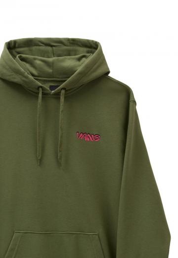 Пуловер с капюшоном