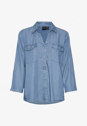 Джинсовая блузка